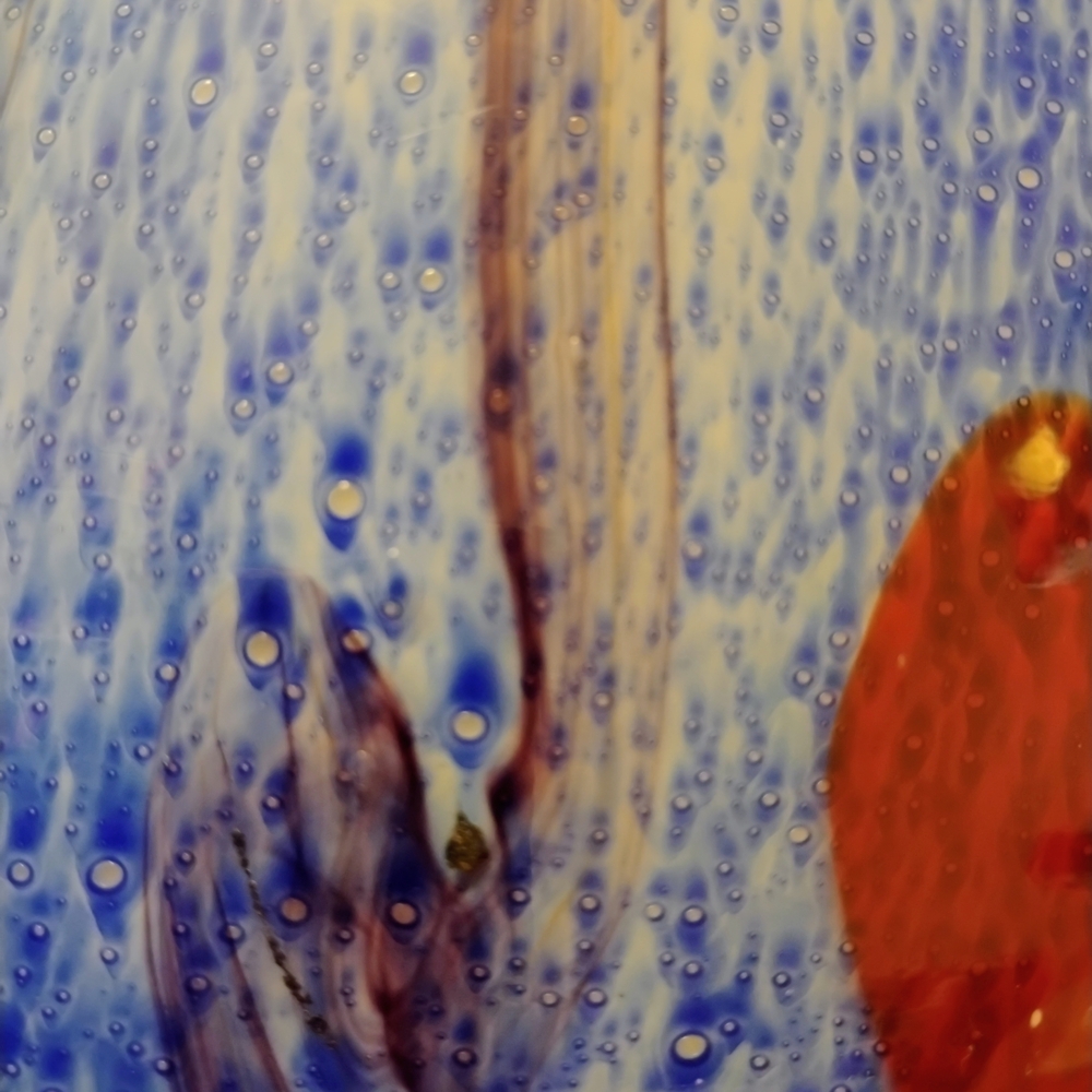 Colorful Art Glass Vase - Picture 9 of 10